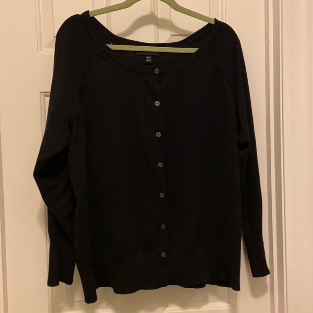 Lane Bryant Black Cardigan Size 22/24